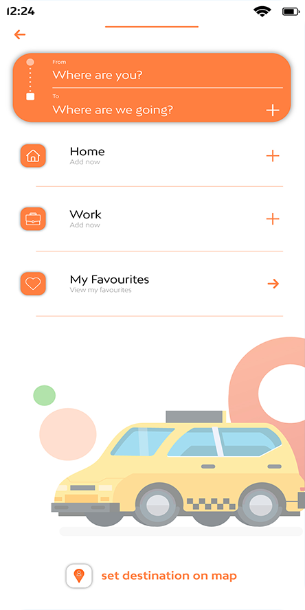 Food delivery app Payment Method